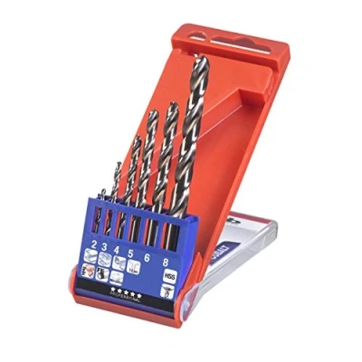 Abbildung von kwb HSS E Metallbohrer Satz Bohrer Set, 6 teilig mit Cobalt Legierung