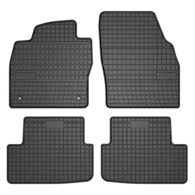Abbildung von FROGUM 401648 Fußmattensatz Gummi vorne und hinten 4 schwarz Maßgefertigt SEAT: IBIZA 5