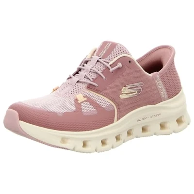 Abbildung von Skechers Damen Glide Step Pro Sneaker, Dark Mauve Textile Trim, 39 EU