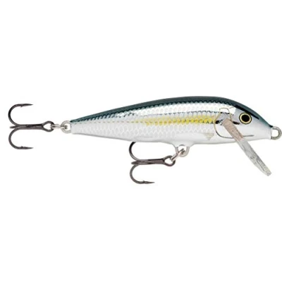 Abbildung von Rapala CountDown Angelköder Angelzubehör aus Balsaholz Süßwasser Spinnköder Lauftiefe 2.1 3m Fischköder 9cm, 12g Hergestellt in Estland Bleak