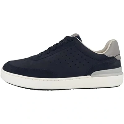 Abbildung von Clarks Herren Courtlite Tor Sneaker, Navy Combi, 41.5 EU