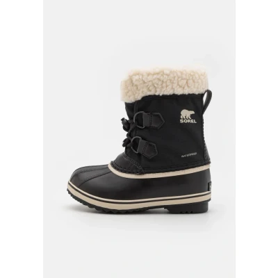Abbildung von Sorel Childrens YOOT PAC WP Unisex Schnürstiefel für Kinder, Größe: 29, Black Schuhe