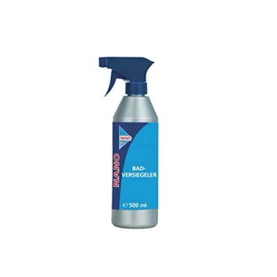 Abbildung von Maximex Nano Badversiegler, Sprühflasche mit 500 ml Inhalt, effektiver Reiniger für das Badezimmer, Oberflächenversiegelung gegen Kalk und Seifenflecken auf Fliesen, langanhaltende Wirkung