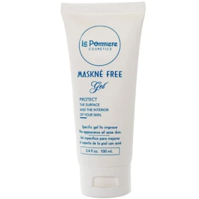 Abbildung von Le Pommiere Gel Maskné Free Anti Akne Behandlung 100 ml. Entfernt Pickel von Gesicht, Hals und Rücken. Gelegentliche Akne. Adoleszent, jugendlich hormonell