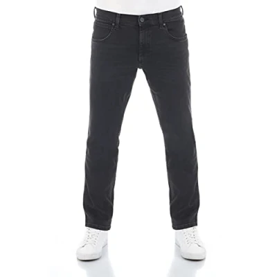 Abbildung von Wrangler Greensboro Jeans Straight Leg, Herren, Größe: 30x34, Black crow