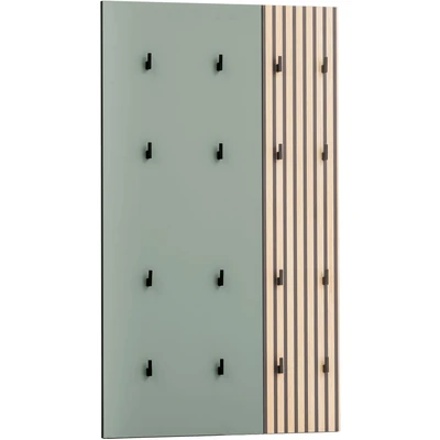 Abbildung von Schildmeyer Alexa Hakenpaneel Set 701956 Akustikpaneel Optik/Pistazie, 73,5 x 2,6 109 cm