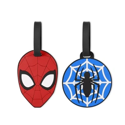 Abbildung von Disney Marvel Spiderman VT700917L.PH Gepäckanhänger, Rot und Blau, 2 Stück