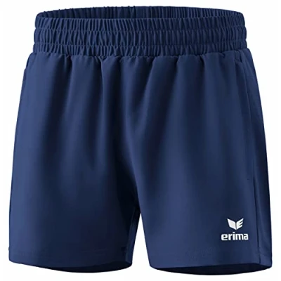 Abbildung von Erima Fussball Teamsport Change kurze Sporthose, Damen, Größe: 42, Blau