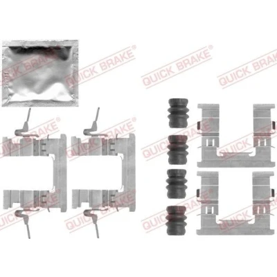Abbildung von QUICK BRAKE 109 1853 Zubehörsatz, Scheibenbremsbelag NISSAN: Juke