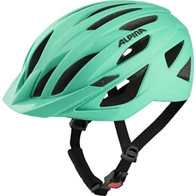 Abbildung von ALPINA Parana Leichter, Individuell Anpassbarer Touren Fahrradhelm Mit Fliegennetz Für Erwachsene, Turquoise matt, M (55 59 cm)