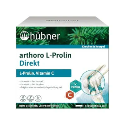 Abbildung von Hübner Arthoro L Prolin Direkt Kollagenunterstützung Mit Vitamin C 60 Sticks