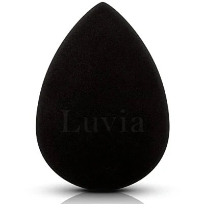 Abbildung von Luvia Beauty Blender Schwamm Make Up Ei Extra Weicher Blending Sponge In Zeitlosem Schwarz Kosmetik Schwämmchen