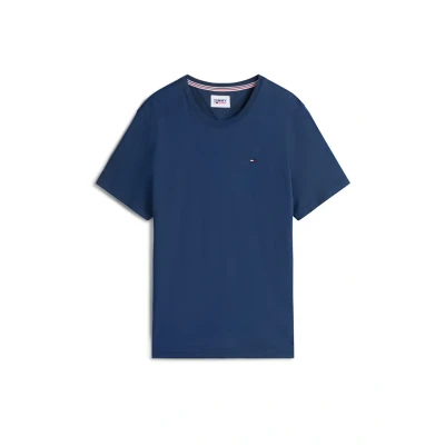 Abbildung von Tommy Jeans Original TEE Tshirt basic, Herren, Größe: XS, Black iris