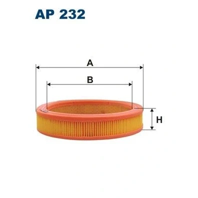 Abbildung von FILTRON AR 232 Luftfilter 48 240 Filtereinsatz