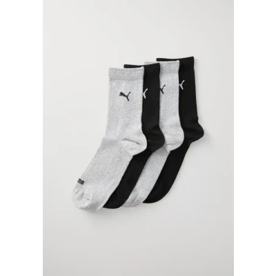 Abbildung von Puma Women 4 PACK Socken, Damen, Größe: 35 38, Grey melange/black