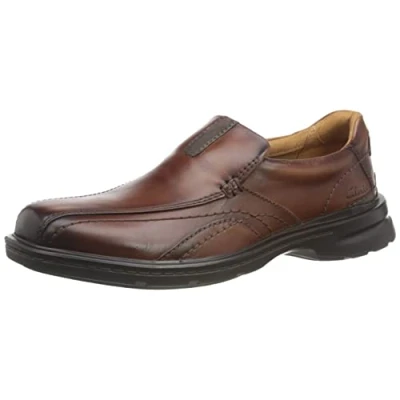 Abbildung von Clarks Herren Gessler Step Oxford, Dark Tan Lea, 39.5 EU