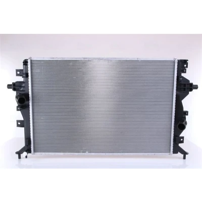 Abbildung von NISSENS 606607 Kühler, Motorkühlung Aluminium 610 410 16 Kühlrippen gelötet