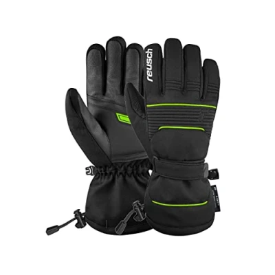 Abbildung von Reusch Crosby RTEX XT Fingerhandschuh, Größe: 8.5, Black neon green