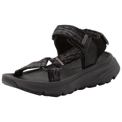 Abbildung von Timberland Backstrap Trekkingsandale, Damen, Größe: 41, Black webbing Schuhe