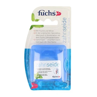 Abbildung von Fuchs Zahnseide mint gewachst 50m, 3er Pack (3x 50m)