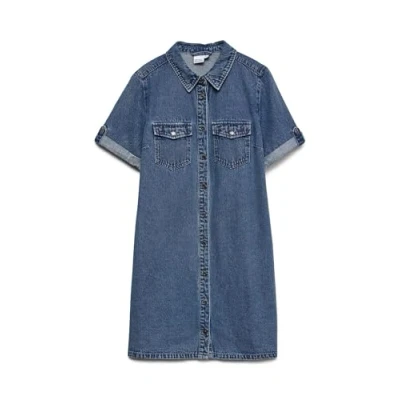 Abbildung von VERO MODA Female Jeanskleid VMJENNIE Kurzes Kleid