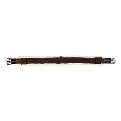 Abbildung von HKM Sattelgurt Teddy Braun/Creme 135cm