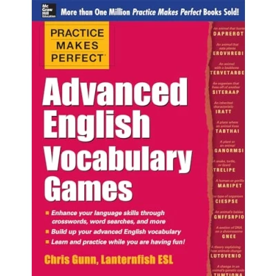 Abbildung von Practice Makes Perfect Advanced English Vocabulary Games (Practice Series)