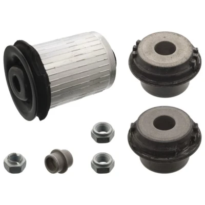Abbildung von FEBI BILSTEIN 100929 Querlenkerlager beidseitig, unten, Vorderachse links, rechts 120 Gummi MERCEDES BENZ: E Class Saloon