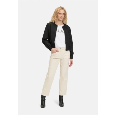 Abbildung von Betty Barclay Casualmit Eingrifftaschen Jeans Straight Leg, Damen, Größe: 40, Antique white