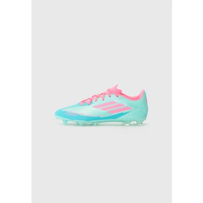 Abbildung von adidas Performance Messi F50 League Fußballschuh Nocken, Herren, Größe: 40, Flash aqua/lucid pink/lucid cyan Schuhe