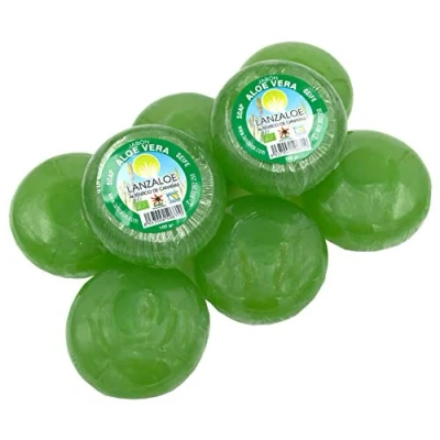 Abbildung von Lanzaloe Aloe Vera Seife, 100 g, 8 Stück