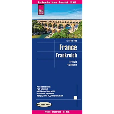 Abbildung von Reise Know How Landkarte Frankreich / France (1:1.000.000): reiß und wasserfest (world mapping project)