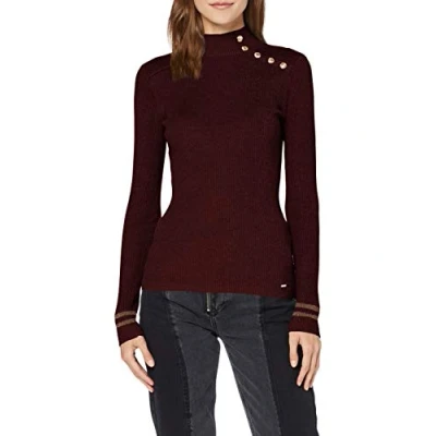 Abbildung von Morgan Mavao Strickpullover, Damen, Größe: Medium, Lie de vin