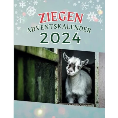 Abbildung von Ziegen Adventskalender: Ziegenzauber im Advent: 24 Tage voller Überraschungen