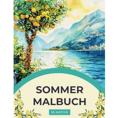 Abbildung von Sommer Malbuch Ein Sommerparadies für Erwachsene: und Sonne Ausmalbuch:: mit 55 wunderschönen Sommermotiven innere Ruhe, Entspannung Kreativität (Verzaubernde Rückzugsorte)