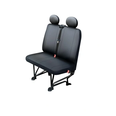Abbildung von CARPASSION BUS II Eco Practic 30201 Sitzschonbezug schwarz Leder vorne VOLKSWAGEN: Transporter 5 Bus, 4