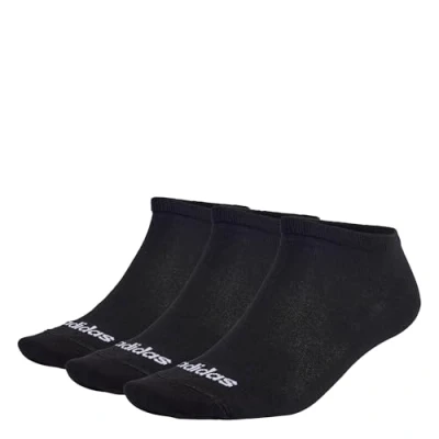 Abbildung von adidas Performance T LIN LOW 3PACK Füßlinge Black white, Größe: 34 36, white