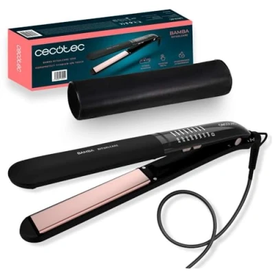Abbildung von Cecotec Haarglätter RitualCare 1200 Titanium Ion Touch. 60 W, Titanbeschichtung, Touch Schalter und Echt Ion, schnelles Aufheizen, schwimmende Platten, einstellbare Temperatur