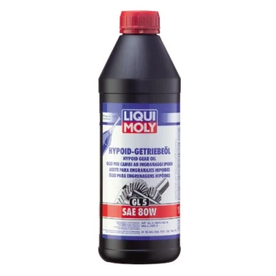 Abbildung von LIQUI MOLY Hypoid Getriebeöl (GL5) SAE 80W 1 L Hydrauliköl Art. Nr.: 1025