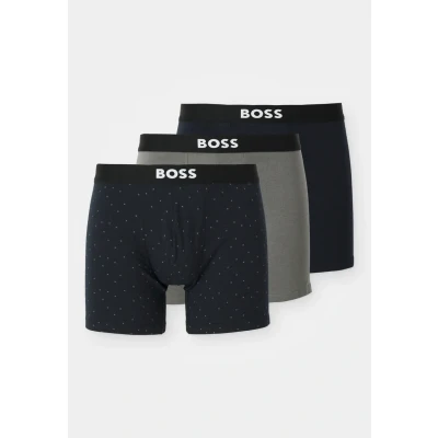 Abbildung von BOSS Trunk »BoxerBr3P ONE«, (3 St.), elastischer Bund mit Logo, teilweise gemsutert