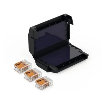 Abbildung von CellPack 407862 EASY PROTECT/332 Gelbox für Verbindungsklemmen flexibel: 0.2 4 mm² starr: 1 St. Schwarz