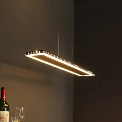 Abbildung von ECO LIGHT Hängeleuchte »Solaris«, Leuchtmittel LED Modul fest integriert, 3 Stufen dimmbar über Zimmerschalter