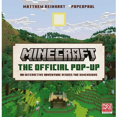 Abbildung von official Minecraft pop Up: An up book, fully illustrated with interactive elements perfect for kids and gamers, new 2024