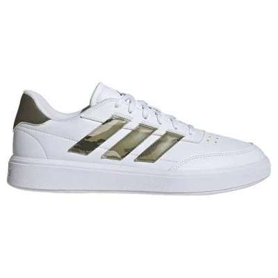 Abbildung von adidas Herren COURTBLOCK Shoes Schuhe, Cloud White/Olive strata/Shadow Olive, 40 EU