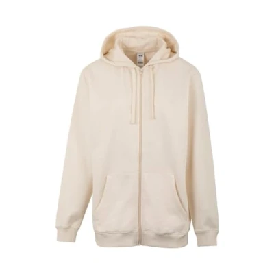 Abbildung von Mukua Unisex Sf270u Kapuzenpullover mit Reißverschluss, Elfenbeinfarben, XL