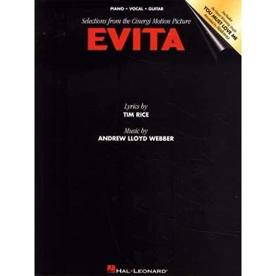 Abbildung von Evita Music from the Motion Picture For Piano, Voice &amp; Guitar (Evita PVG.): Noten für Gesang, Klavier (Gitarre): Selections