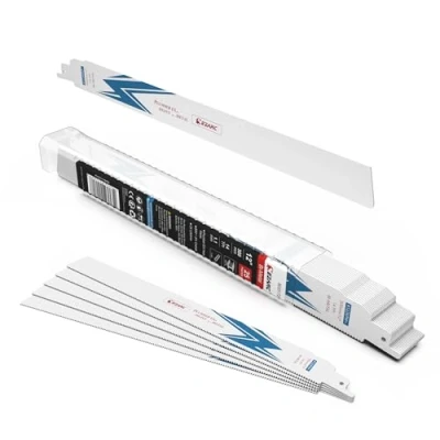 Abbildung von EZARC Säbelsägeblätter R1226PM+ Geeignet für Heavy Metal Schneiden 300mm 14TPI 25tlg