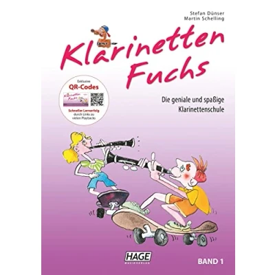 Abbildung von Klarinetten Fuchs Band 1: Die geniale und spaßige Klarinettenschule