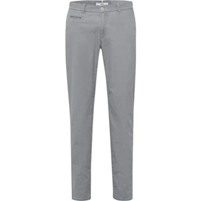 Abbildung von BRAX Style Fabio IN Stoffhose, Herren, Größe: 34x30, Silver
