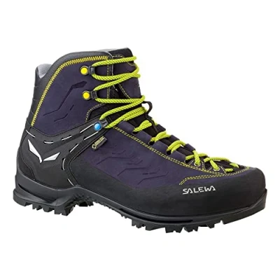 Abbildung von Salewa MS Rapace Gore TEX Herren Trekking &amp; Wanderstiefel, Blau (Night Black/Kamille), 48.5 EU